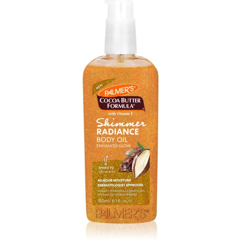 Palmer’s Cocoa Butter Formula Shimmer csillogó olaj testre 150 ml