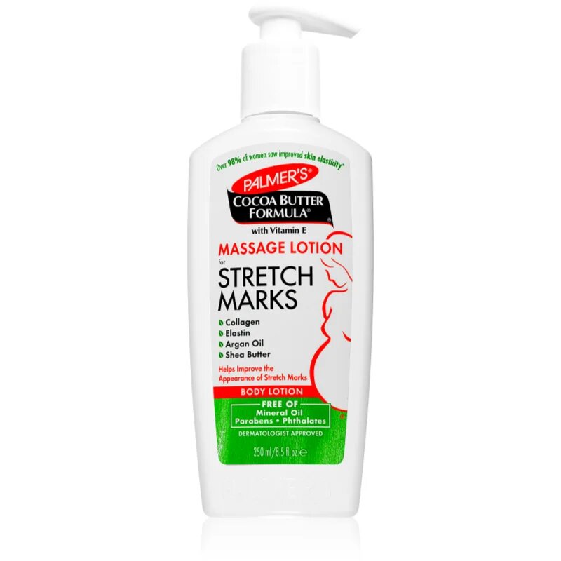 Palmer’s Cocoa Butter Formula Stretch Marks & Scars masszázstej striák ellen 250 ml