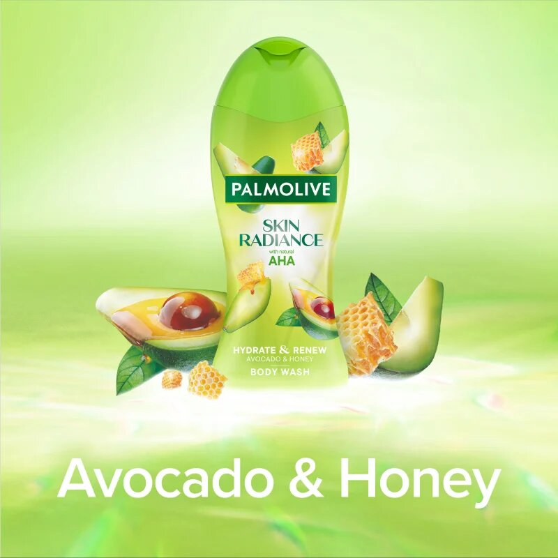 Palmolive Skin Radiance Avocado & Honey hámlasztó tusfürdő gél 250 ml