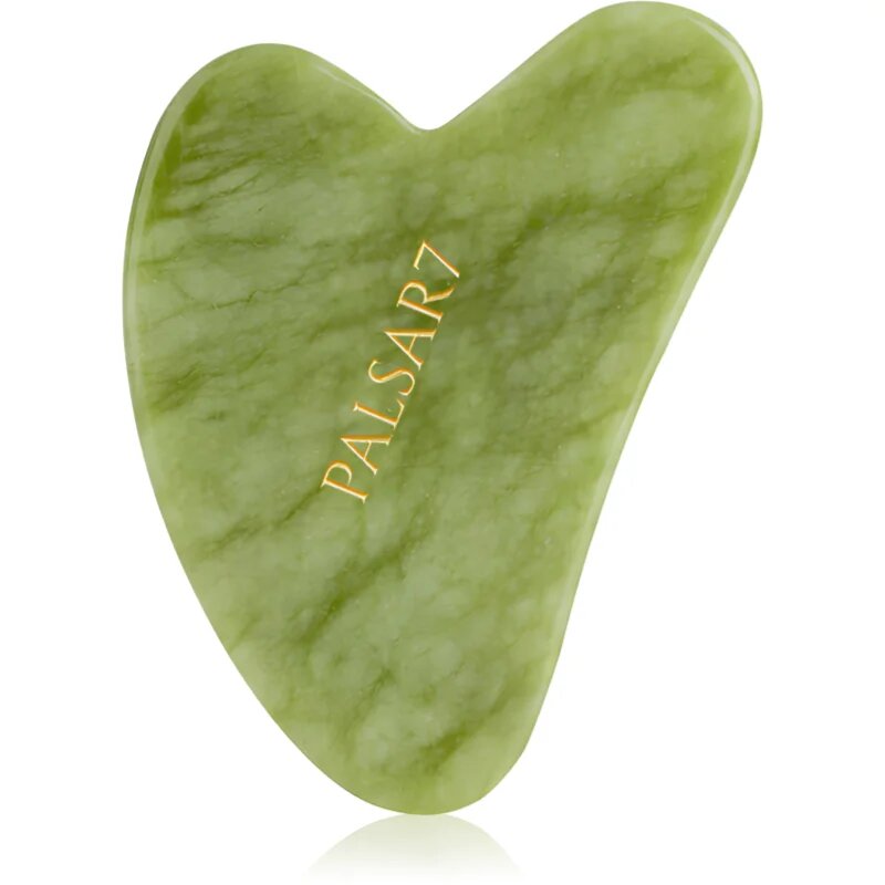 PALSAR7 Guasha Green Xiuyan Jade masszázs szegédeszköz az arcra 1 db