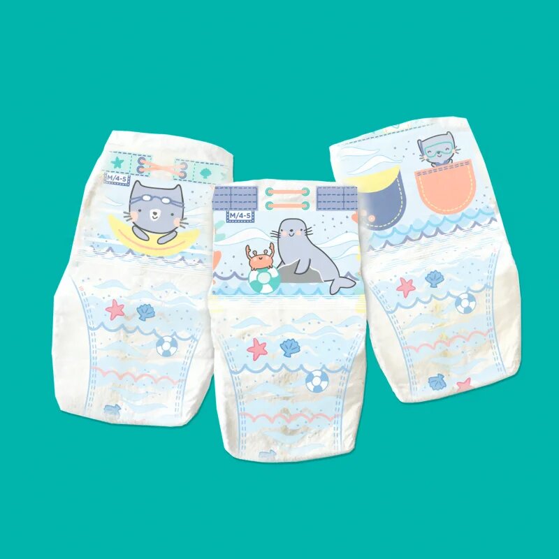 Pampers Splashers 3-4 eldobható úszópelenkák 6-11 kg 12 db