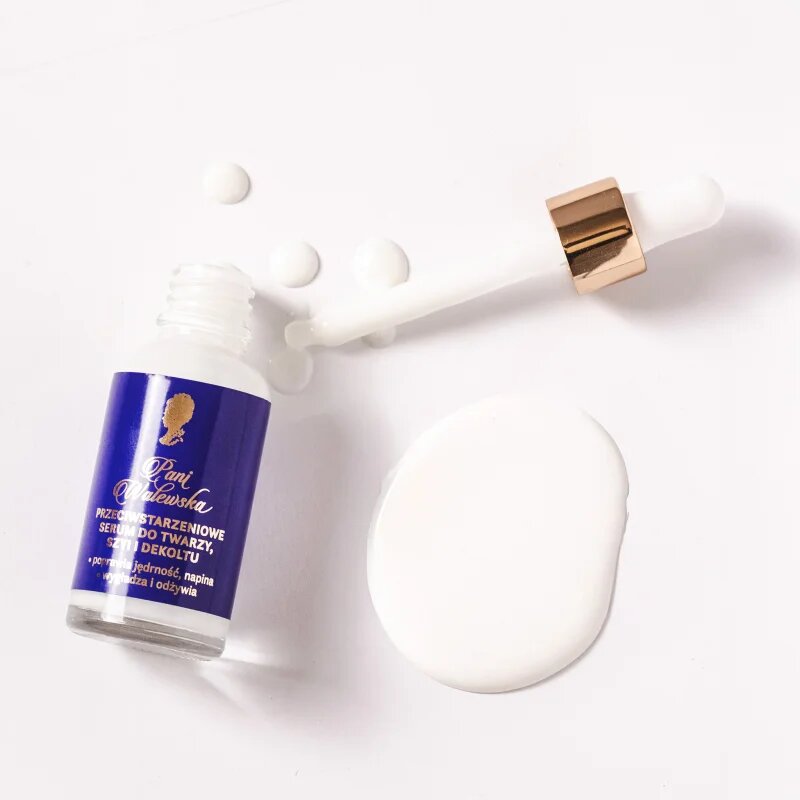Pani Walewska Anti-Aging Face serum öregedés elleni arcszérum arcra nyakra és dekoltázsra 30 ml