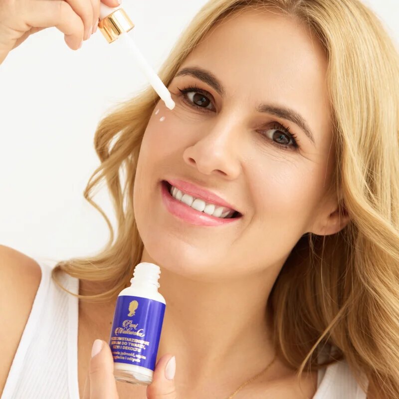 Pani Walewska Anti-Aging Face serum öregedés elleni arcszérum arcra nyakra és dekoltázsra 30 ml