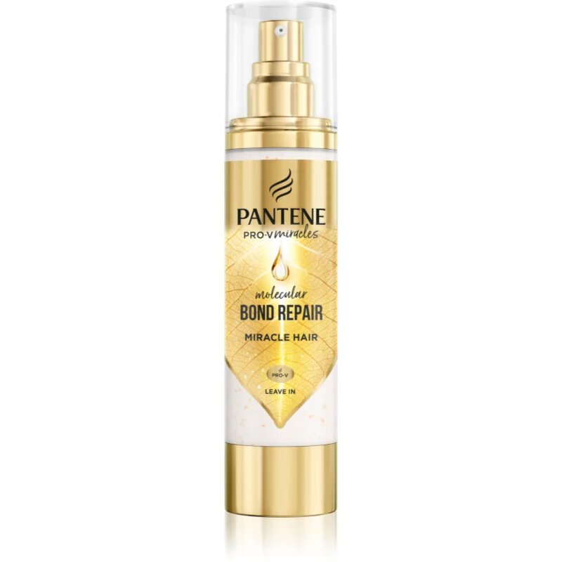 Pantene Molecular Bond Repair Miracle Hair öblítést nem igénylő krém a károsult hajra 90 ml