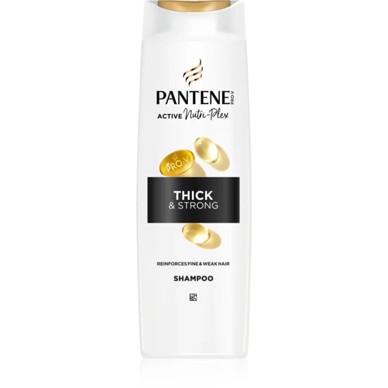 Pantene Pro-V Active Nutri Plex Thick&Strong sampon a gyenge és sérült hajra 400 ml