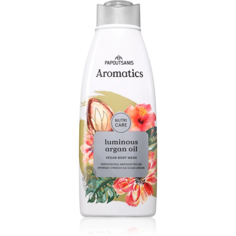 PAPOUTSANIS Aromatics Nutri tusfürdő gél 600 ml
