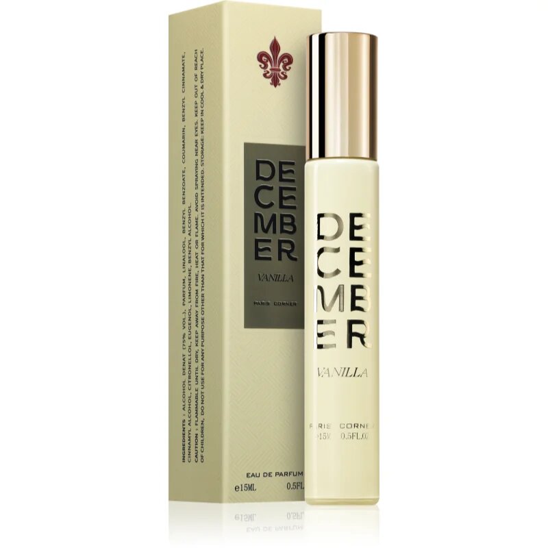 Paris Corner December Vanilla Eau de Parfum unisex 15 ml