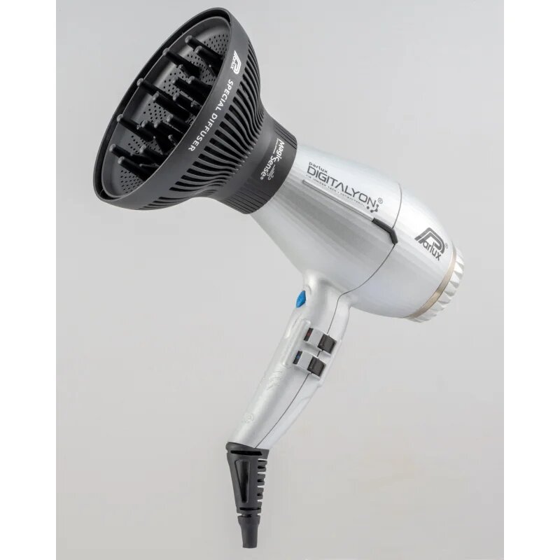 Parlux Digitalyon + Magic Sense hajszárító + diffúzor Silver 1 db