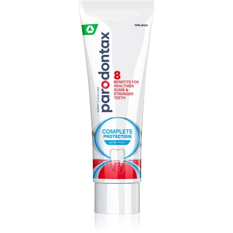 Parodontax Complete Protection Extra Fresh fluoridos fogkrém az egészséges fogakért és ínyért 75 ml