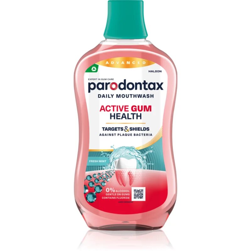 Parodontax Daily Gum Care Fresh Mint szájvíz a fogak teljes védelméért Fresh Mint 500 ml