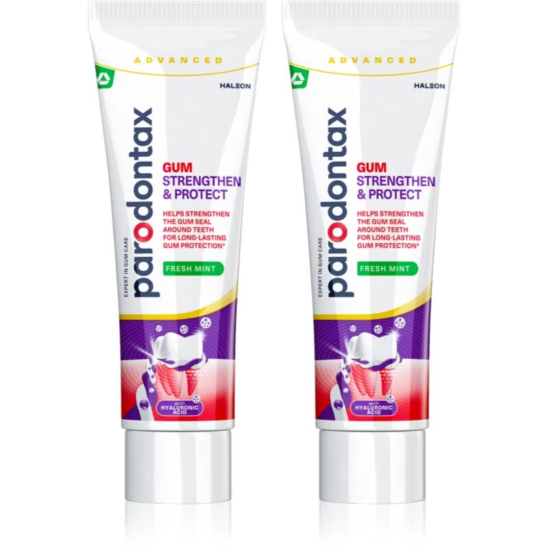 Parodontax Strengthen and Protect Fresh Mint fogkrém 2x75 ml