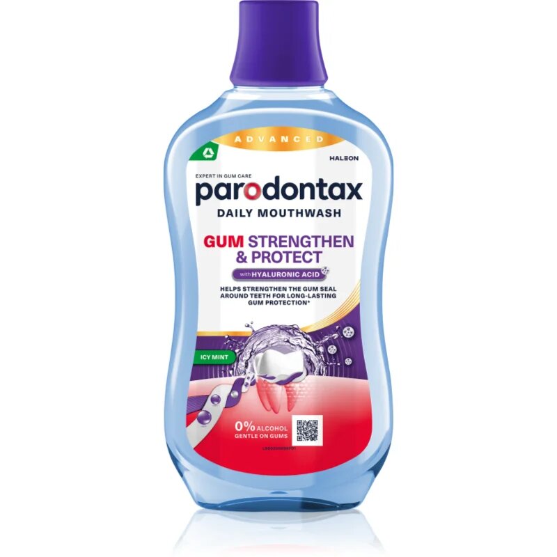 Parodontax Strengthen and Protect Icy Mint szájvíz 500 ml