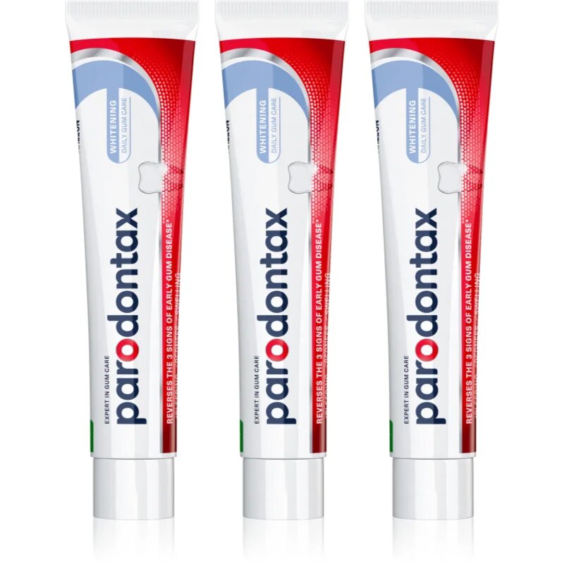 Parodontax Whitening fehérítő fogkrém ínyvérzés ellen 3x75 ml