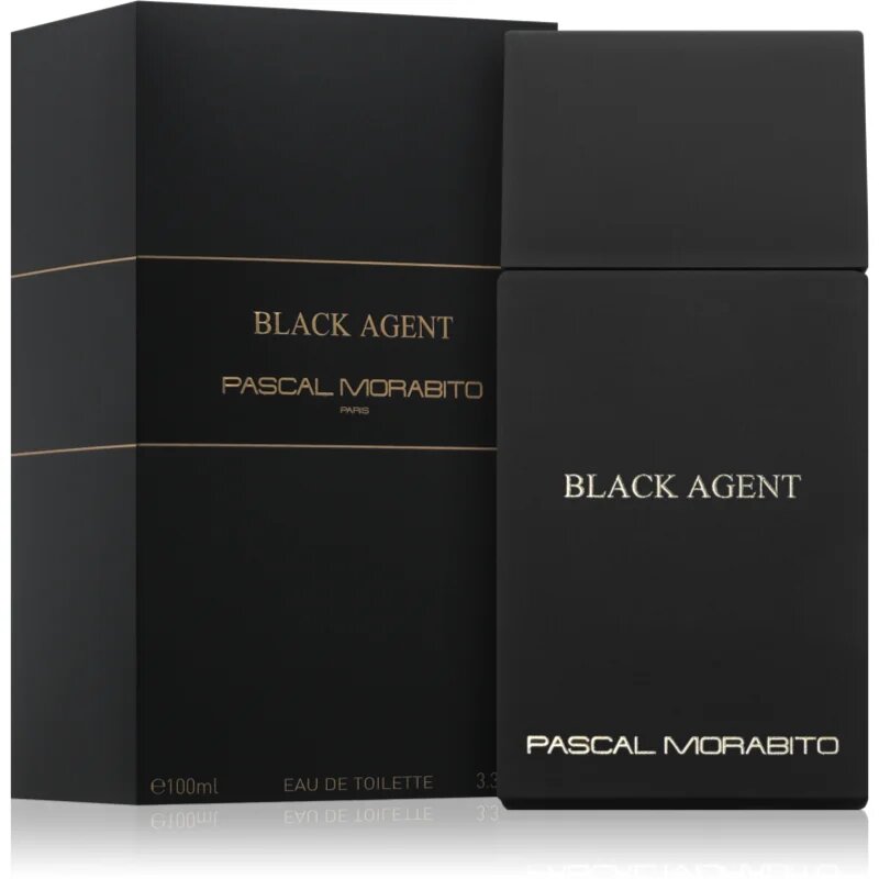Pascal Morabito Black Agent Eau de Toilette uraknak 100 ml