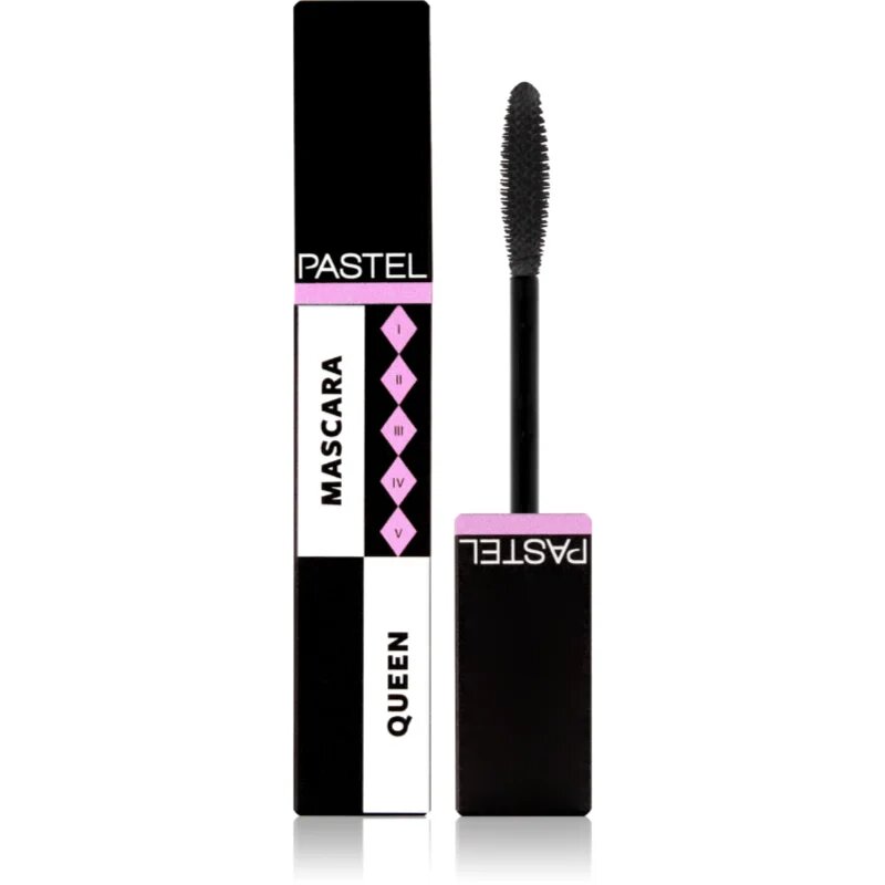 Pastel Queen Mascara dúsító és hosszabbító szempillaspirál árnyalat Black 7.14 ml