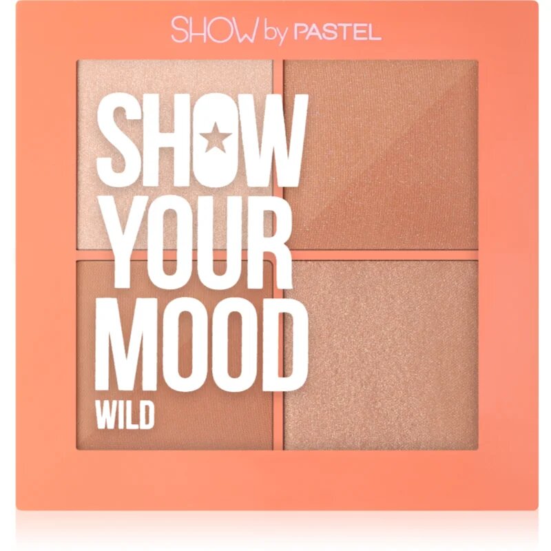 Pastel Show Your Mood arcpirosító paletta árnyalat Wild 4x4.3 g