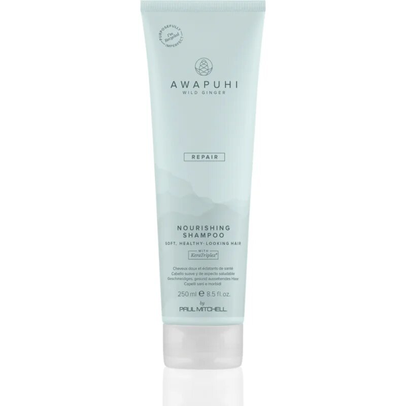 Paul Mitchell Awapuhi Wild Ginger Repair Nourishing Shampoo tápláló sampon a haj regenerálásáért és megerősítéséért 250 ml