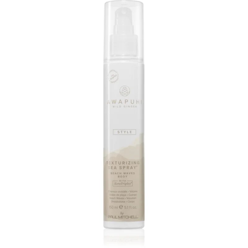 Paul Mitchell Awapuhi Wild Ginger Texturizing Sea Spray spray a gondatlan tengerparti hullámokért 150 ml