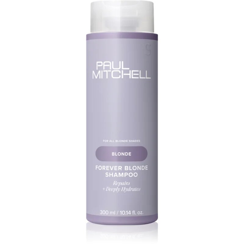 Paul Mitchell Blonde Forever Blonde Shampoo sampon szőkített melírozott hideg szőke hajra 300 ml