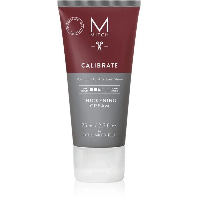 Paul Mitchell Mitch Calibrate Thickening Cream gyenge formázó krém a sűrű hajért 75 ml