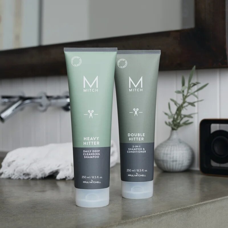 Paul Mitchell Mitch Double Hitter 2-IN-1 Shampoo & Conditioner sampon és kondicionáló 2 in1 uraknak 250 ml