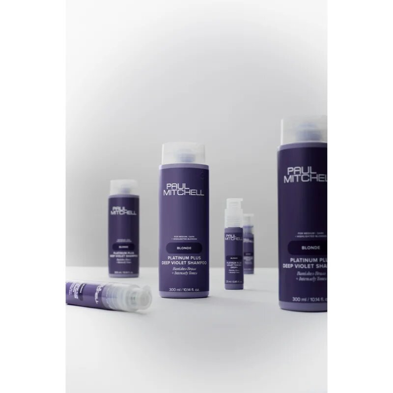 Paul Mitchell Platinum Plus Violet Toning Drops cseppek semlegesíti a sárgás tónusokat 25 ml