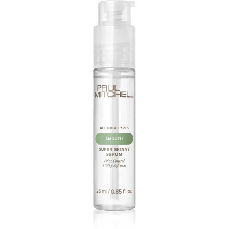 Paul Mitchell Smooth Super Skinny Serum szérum a hajra a hajformázáshoz melyhez magas hőfokot használunk 25 ml