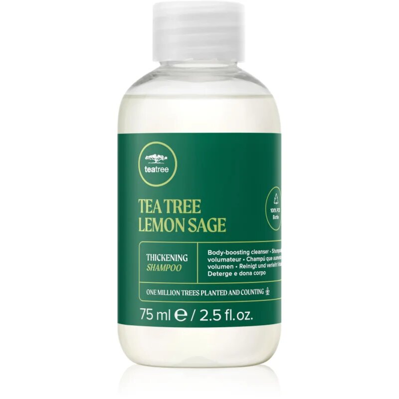Paul Mitchell Tea Tree Lemon Sage energizáló sampon a sűrű hajért 75 ml