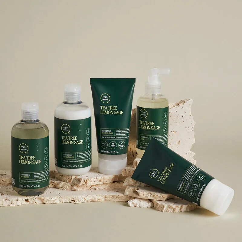 Paul Mitchell Tea Tree Lemon Sage energizáló sampon a sűrű hajért 75 ml