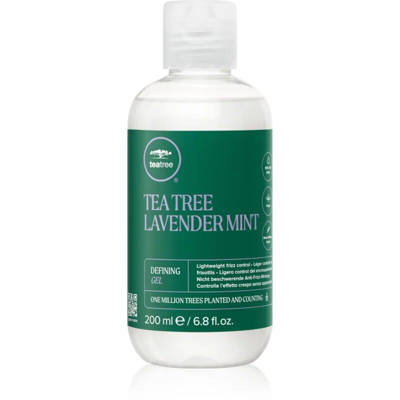 Paul Mitchell Tea Tree Levander Mint Defining Gel gél a hullámos és göndör hajra 200 ml