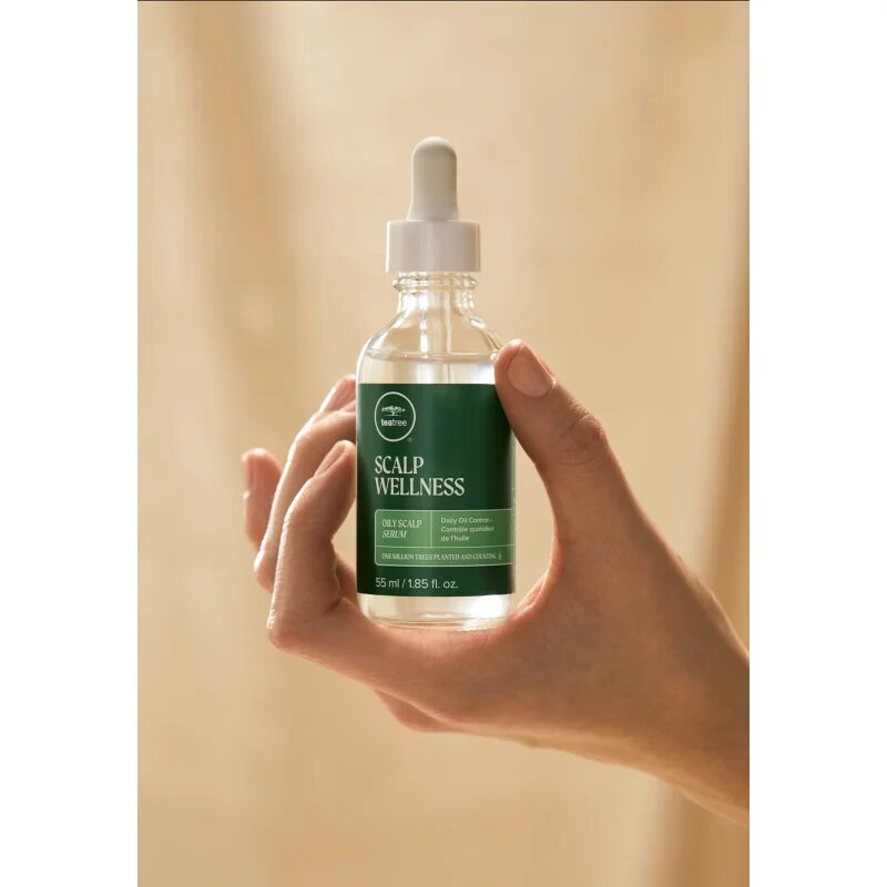 Paul Mitchell Tea Tree Scalp Wellness Oily Scalp Serum ápolás a gyorsan zsírosodó hajra 55 ml