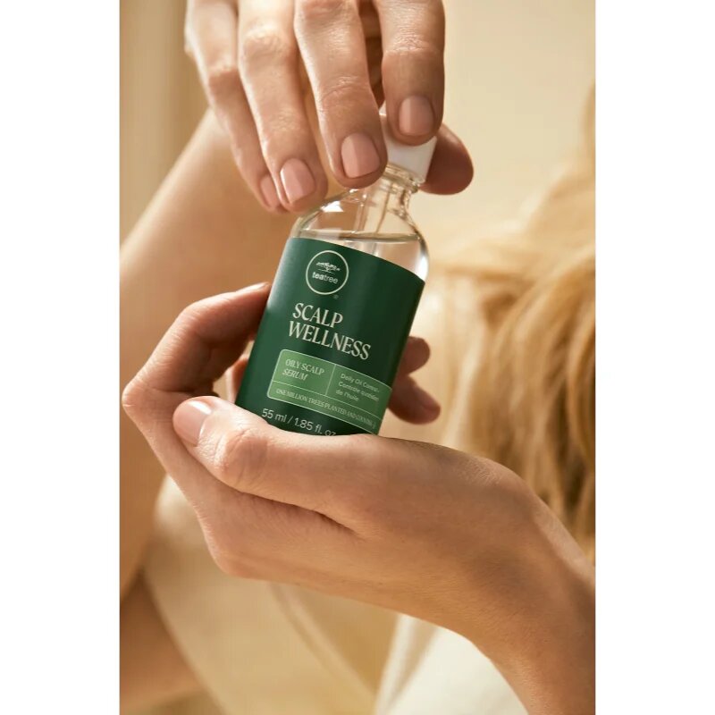 Paul Mitchell Tea Tree Scalp Wellness Oily Scalp Serum ápolás a gyorsan zsírosodó hajra 55 ml