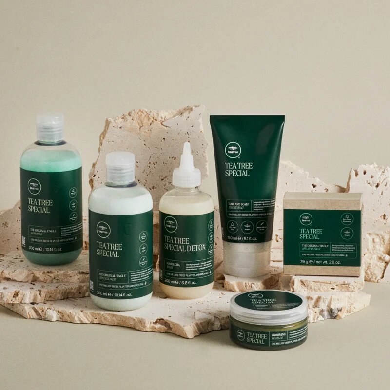 Paul Mitchell Tea Tree Special Hair And Scalp Treatment frissítő és tisztító peeling fejbőrre 150 ml