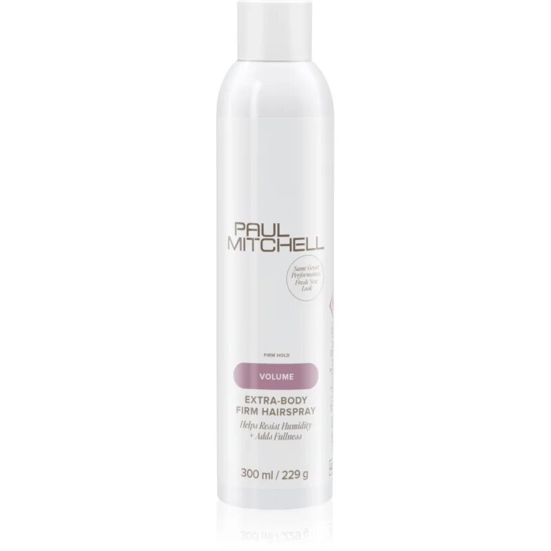 Paul Mitchell Volume Extra-Body Firm Hairspray erős hajlakk dús és fényes hajért 300 ml
