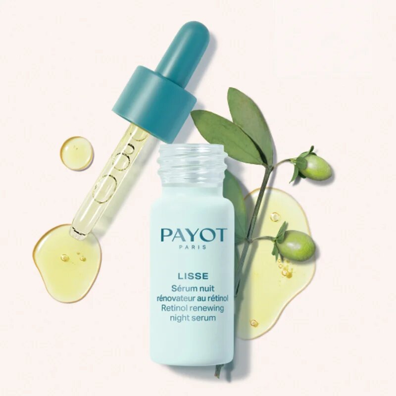 Payot Lisse Sérum Nuit Rénovater Au Rétinol éjszakai szérum retinollal 15 ml