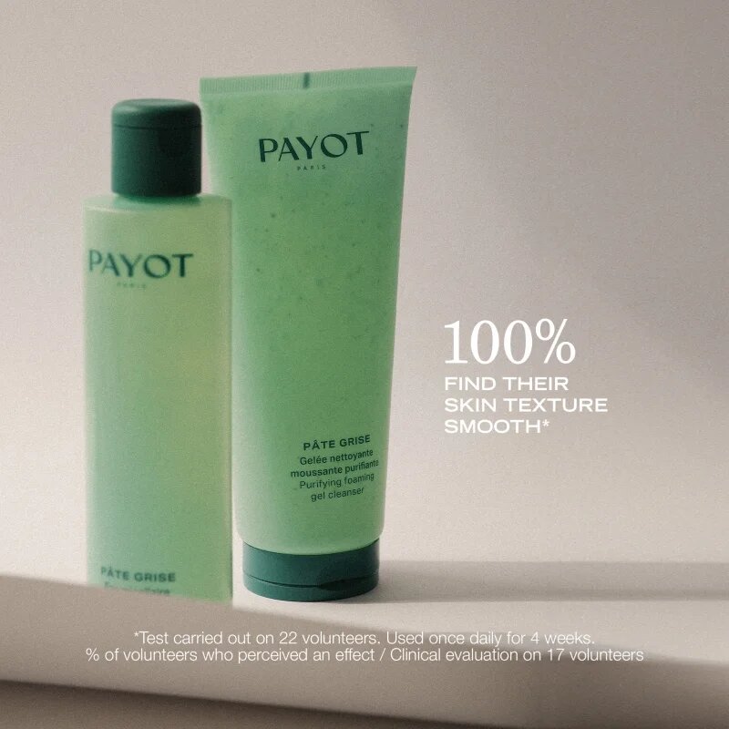 Payot Pâte Grise Gelée Nettoyante tisztító gél az arcbőrre kombinált és zsíros bőrre 200 ml