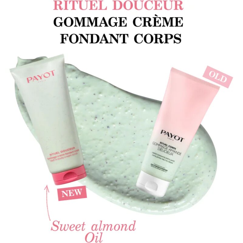 Payot Rituel Douceur Gommage Crème Fondant Corps testpeeling mandula kivonatokkal 200 ml