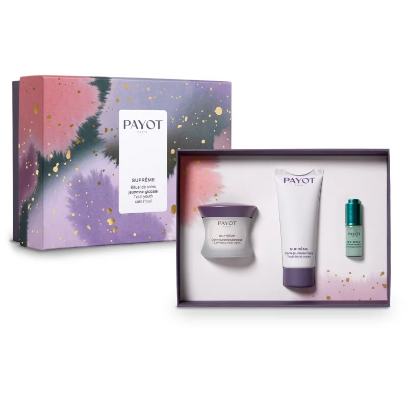 Payot Suprême Rituel De Soins Jeunesse Globale ajándékszett fiatalító hatással