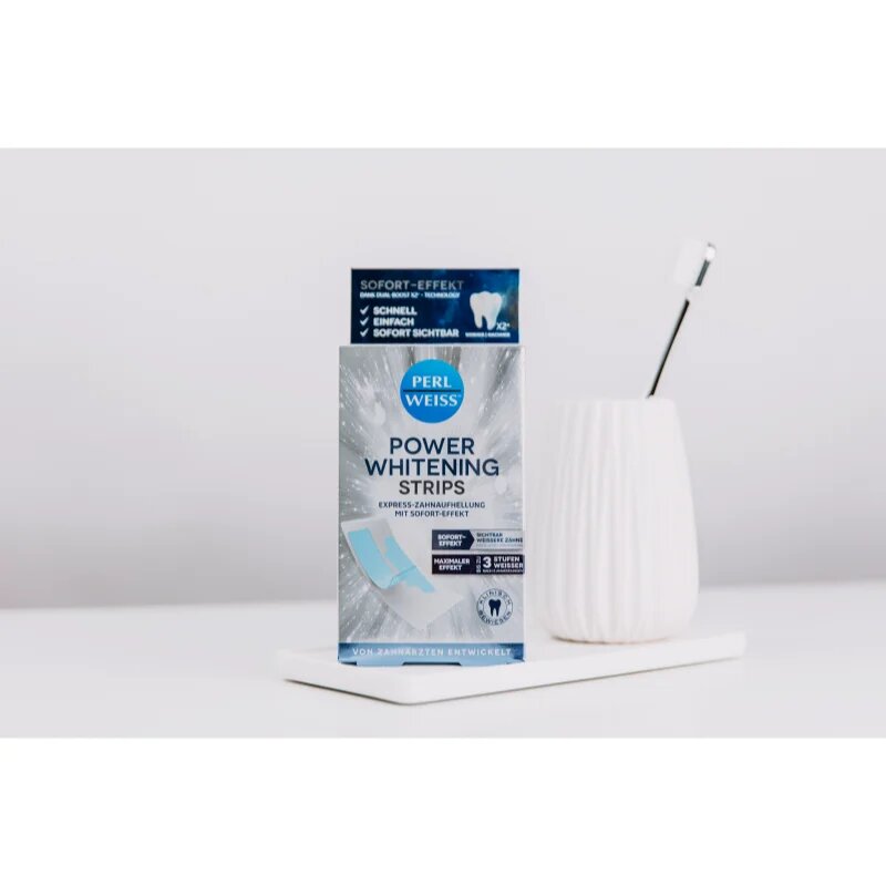 Perl Weiss Power Whitening Strips fehérítő fogselyem 5x2 db