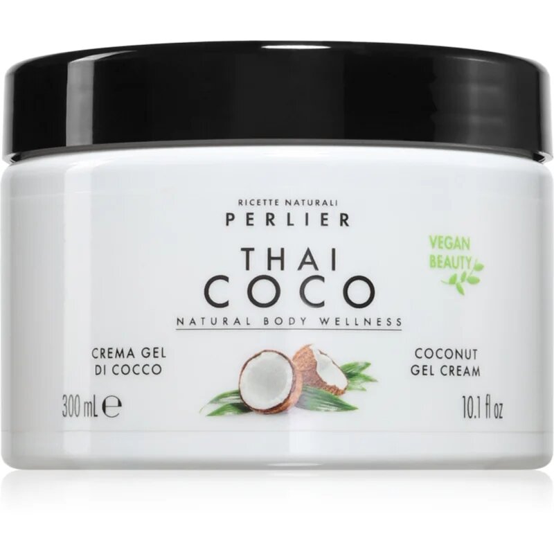 Perlier Thai Coco Body Gel-Cream hidratáló géles krém testre 300 ml