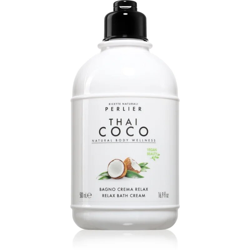 Perlier Thai Coco Relax Bath Cream relaxáló krém fürdőbe 500 ml