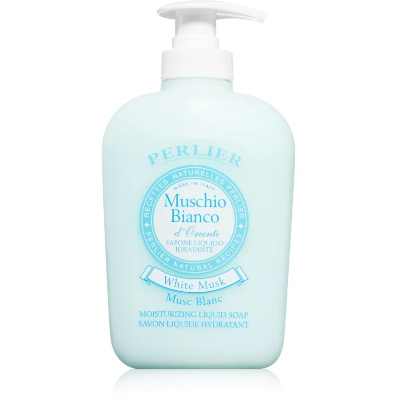 Perlier White Musk folyékony szappan kézre és testre 300 ml