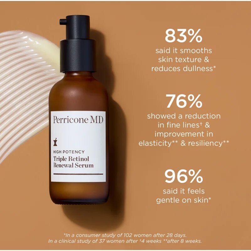 Perricone MD High Potency Triple Retinol Renewal Serum fiatalító arcszérum retinollal 59 ml