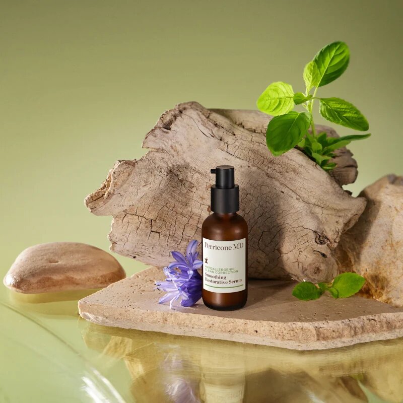 Perricone MD Hypoallergenic Clean Correction Smoothing Restorative Serum tápláló és hidratáló szérum az arcbőr élénkítésére 59 ml