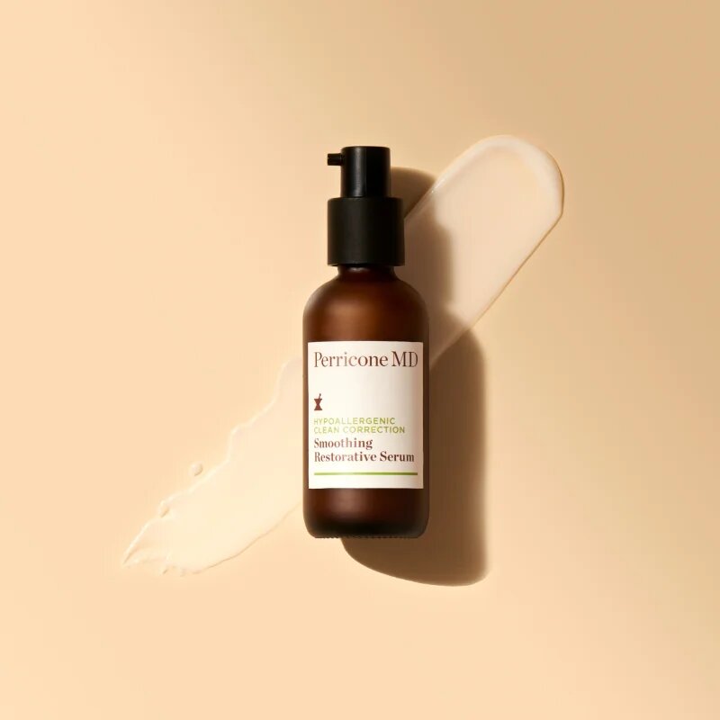 Perricone MD Hypoallergenic Clean Correction Smoothing Restorative Serum tápláló és hidratáló szérum az arcbőr élénkítésére 59 ml