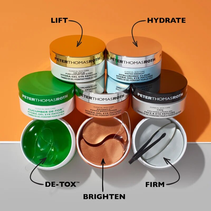 Peter Thomas Roth 24K Gold Hydra-Gel Eye Patches 30 pairs hidratáló gél maszk szemre 30 pár
