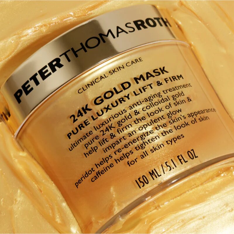 Peter Thomas Roth 24K Gold Mask luxus feszesítő maszk arcra lifting hatással 150 ml