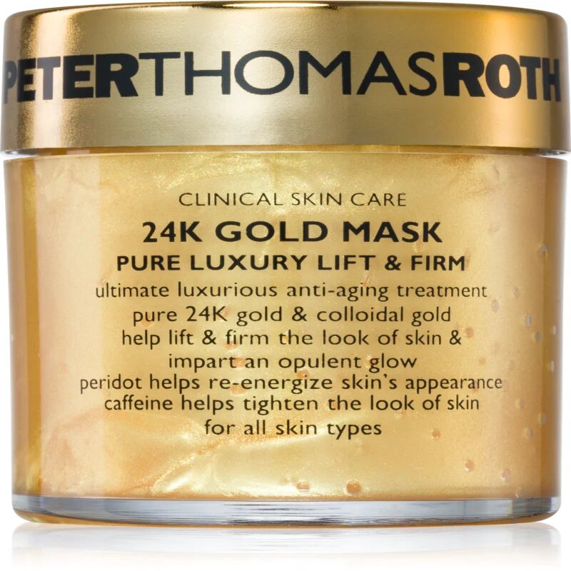 Peter Thomas Roth 24K Gold Mask luxus feszesítő maszk arcra lifting hatással 50 ml