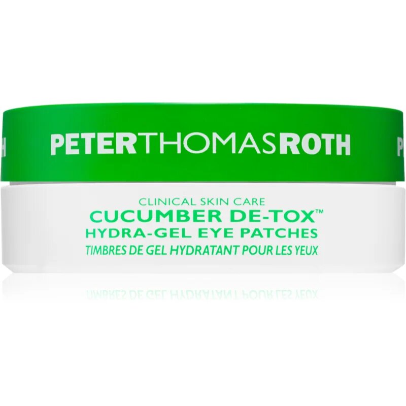 Peter Thomas Roth Cucumber De-Tox Hydra-Gel Eye Patches hidratáló gél maszk szemre 30 db