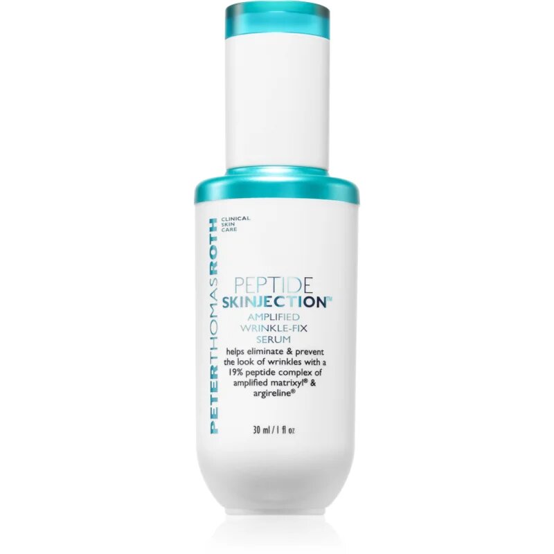 Peter Thomas Roth Peptide Skinjection™ Amplified Wrinkle-Fix Serum Refillable intenzív feszesítő szérum a ráncok azonnali kisimításáért újratölthető 3